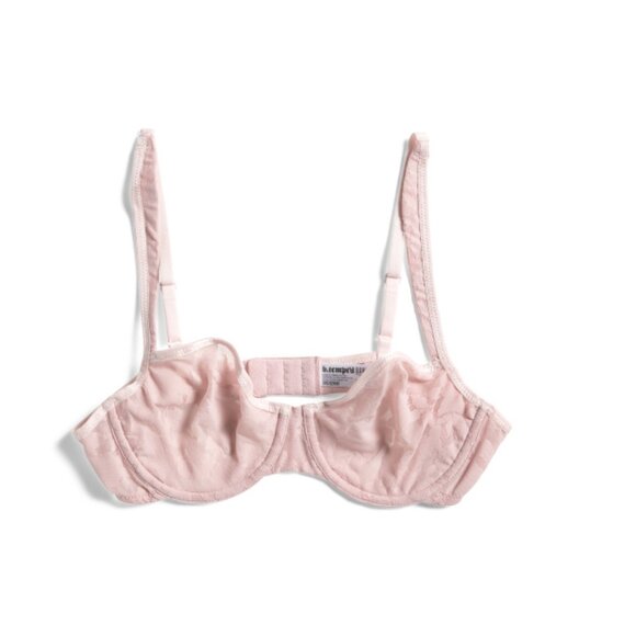B. TEMPT'D BY WACOAL Blush Pink Shadow Scene Underwire Bra - Picture 1 of 2